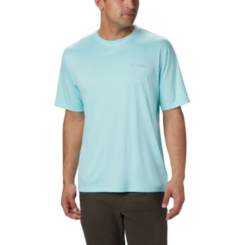 Pánské Tričko Columbia PFG Zero Rules Short Sleeve Světle Blankyt WKTXUL153